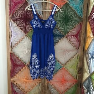 Lu Luvia  royal blue dress size small